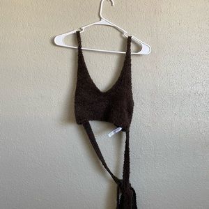 Out from under urban fuzzy tank top